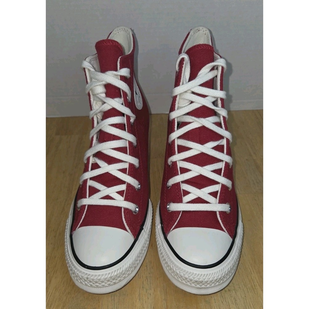 Converse Chuck Taylor All Star Wedge Platform High A12569C Red Womens 9 - Picture 2 of 11